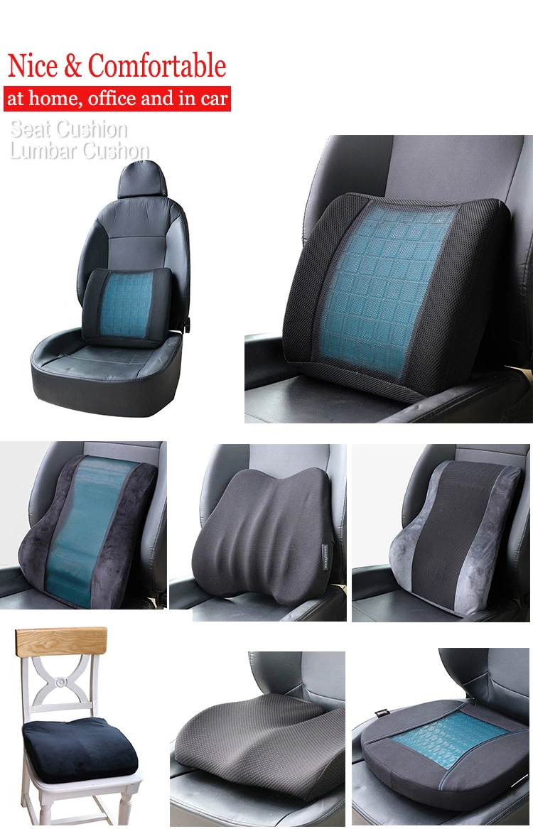 Backrest Lower Comfort Wheelchair Lumbar Car Seat Support Cushion