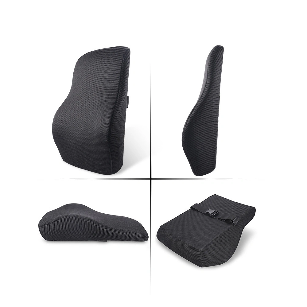 Back Pain Relief Improve Posture Full Lumbar Back Support Cushion for Home Office Chair Car Seat Wbb15760