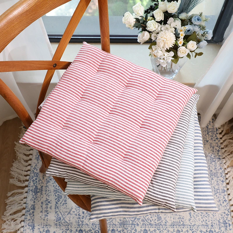 Cotton Linen Sofa Pillows Chair Pads Home Decorative Seat Cushions