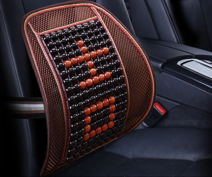 Wooden Bead Car Seat Cushion Lumbar Support