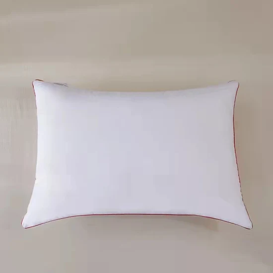 Super Soft Microfiber Polyester Hollow Fiber Hotel Bed Sleeping Neck Pillow Insert