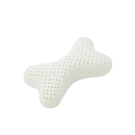 Wholesale Price Natural Latex Bone Shape Neck Pillow