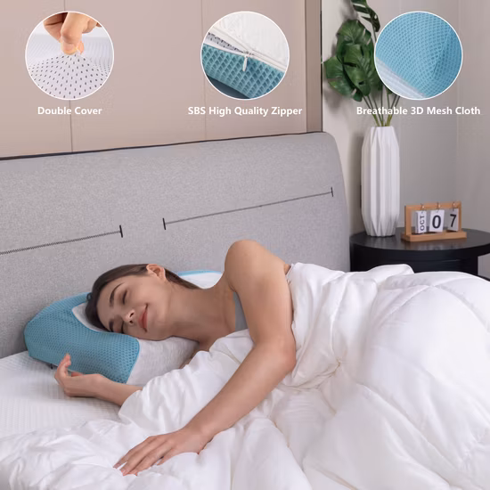 Cervical Memory Foam Bedding Cooling Pillow
